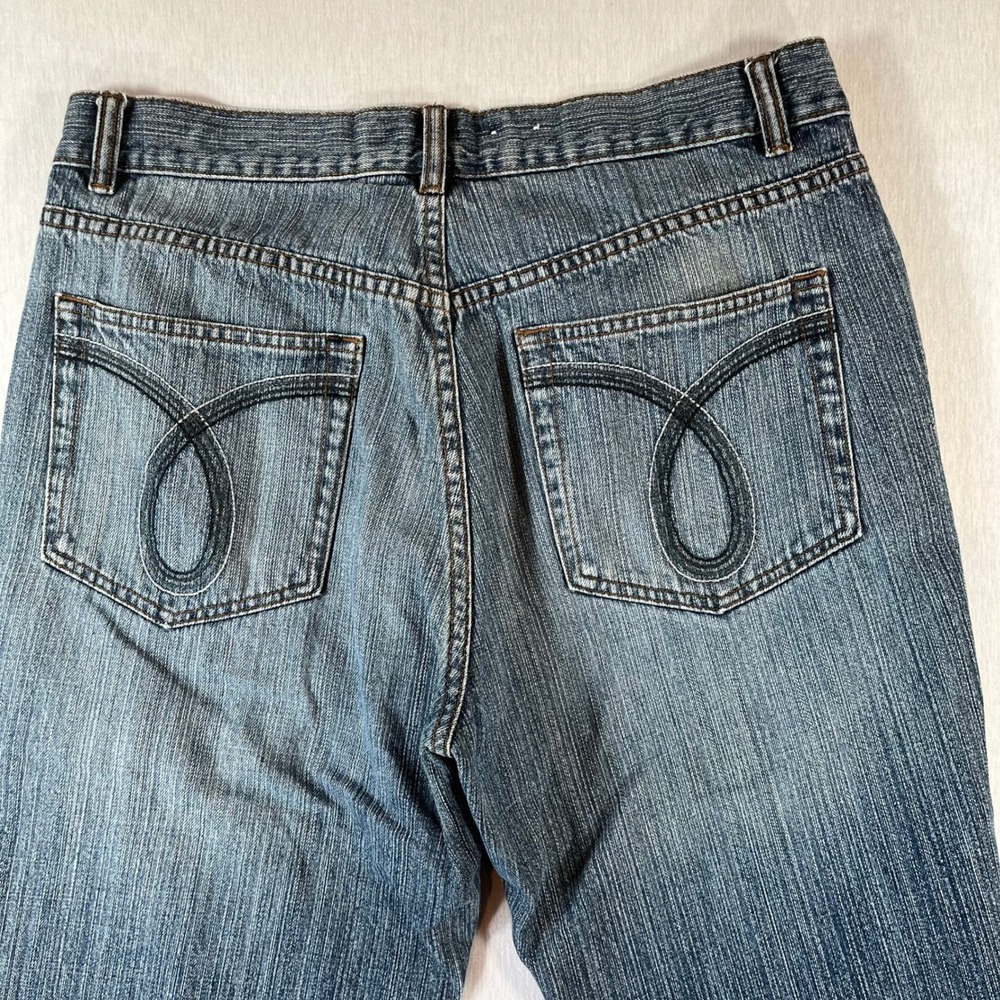 VTG Calvin Klein Jeans Men 32 (Fit 32x30) Loose Fit Straight Leg Denim Baggy Y2K